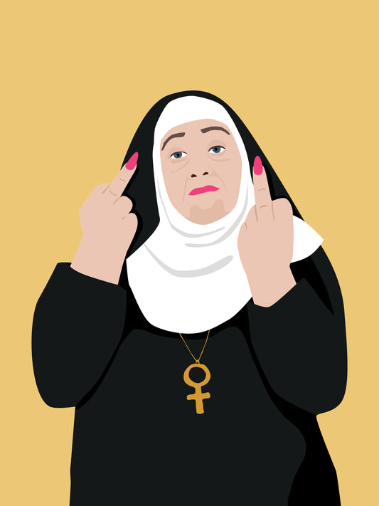 nun fucks given